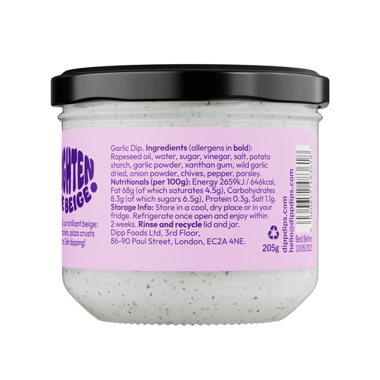 Dipp Wild Garlic & Chive Dip 350g with No Artificial Preservatives