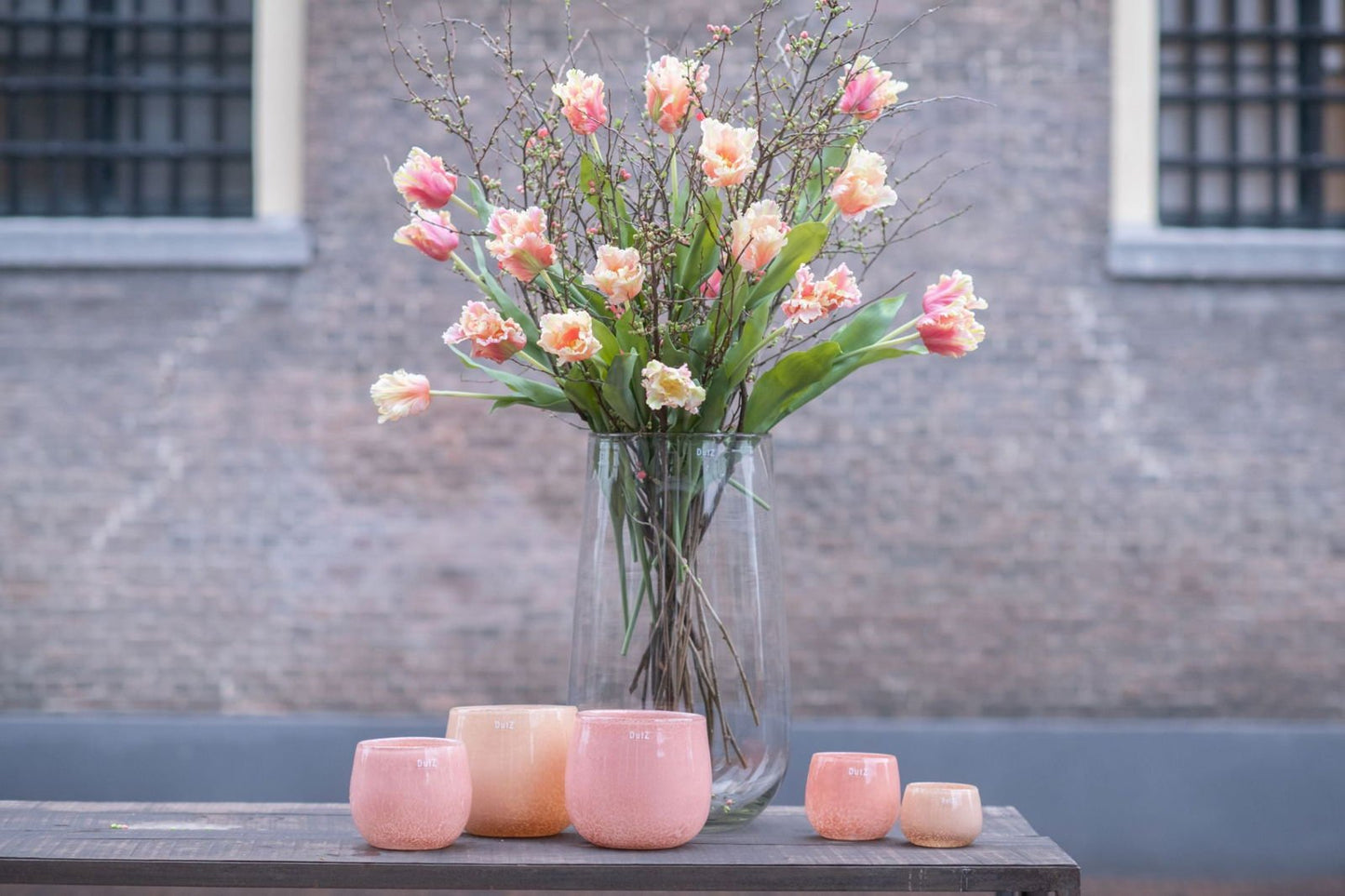 VASE ROBERT - CLEAR glass by DutZ