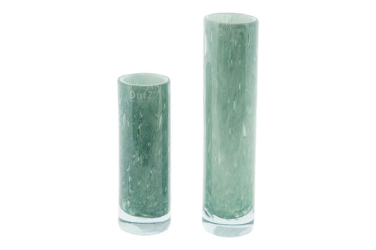 CYLINDER Vase - GREEN WHITE Colour by DutZ