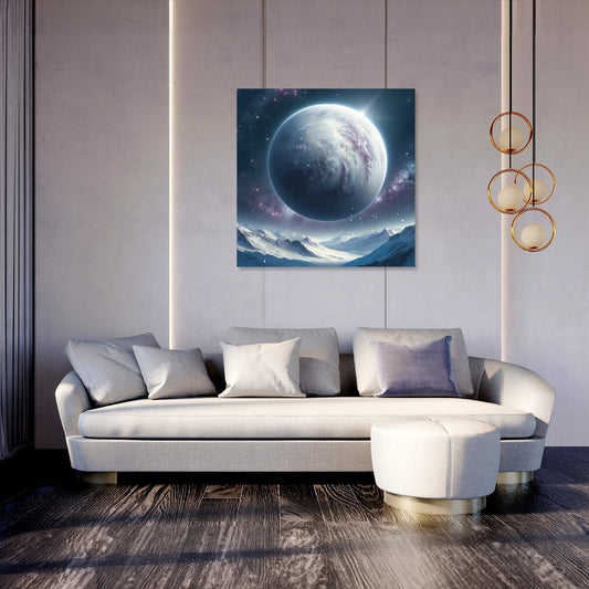 Ice Planet Canvas