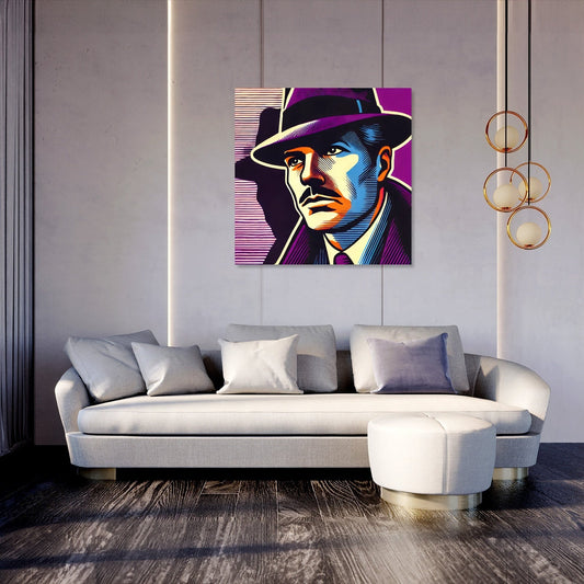 Noir Gaze Canvas