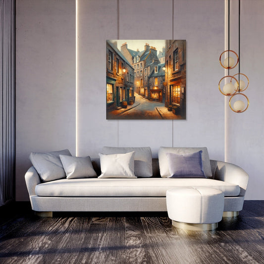 Old Town Aberdeen Essence Canvas