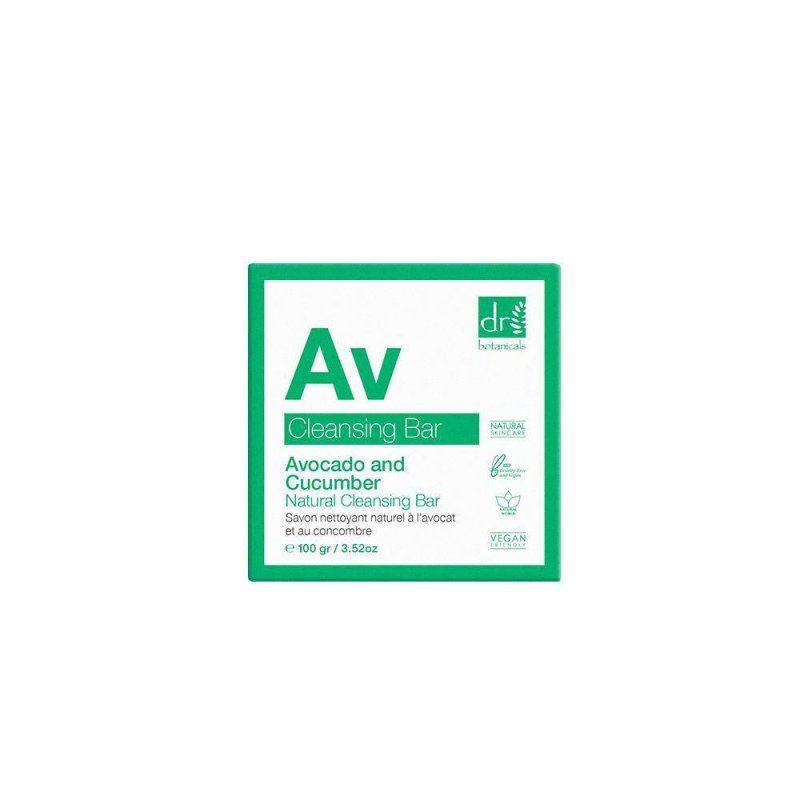 Avocado And Cucumber Natural Cleansing Bar 100g