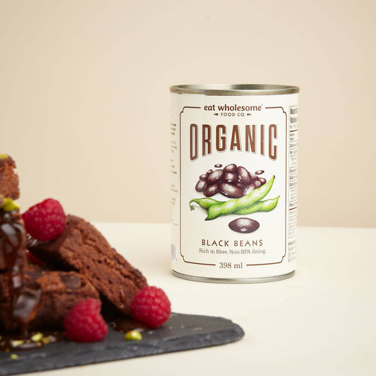 Eat Wholesome Organic Black Beans 400g – No Added Salt