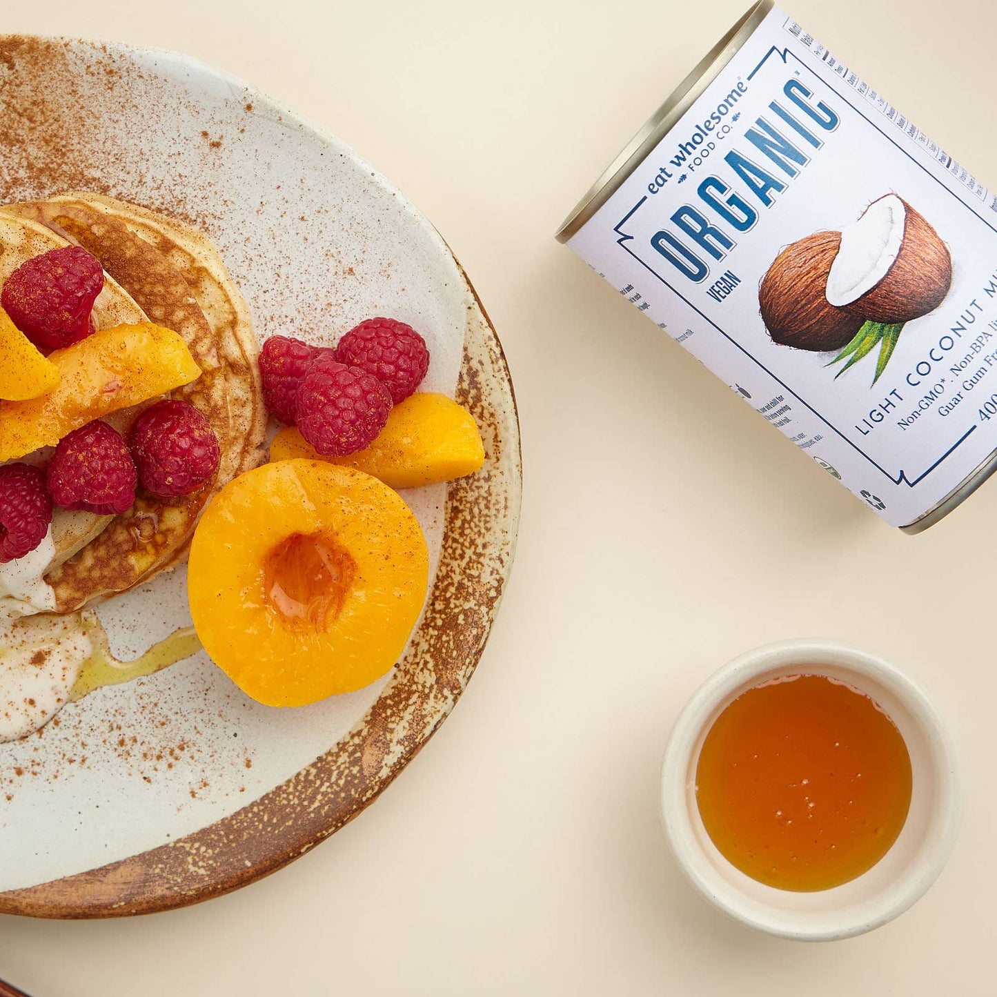 Eat Wholesome Organic Light Coconut Milk 400ml – Smooth Vegan Coconut Milk