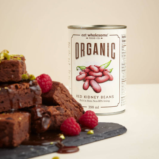 Eat Wholesome Organic Red Kidney Beans 400g – No Added Salt