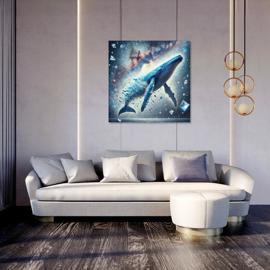 Galactic Leap Canvas