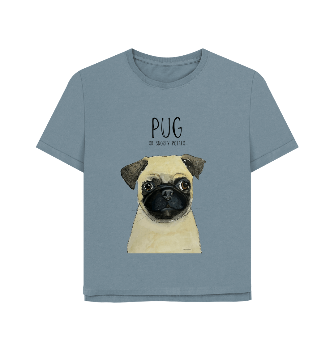 Pug Women's Relaxed Fit T Shirt