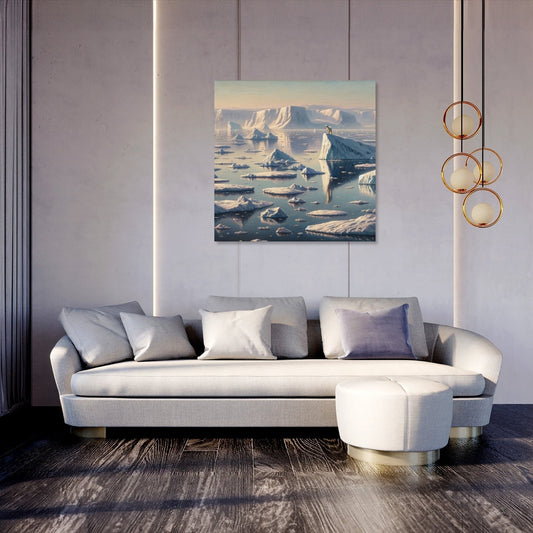 Arctic Elegance Canvas