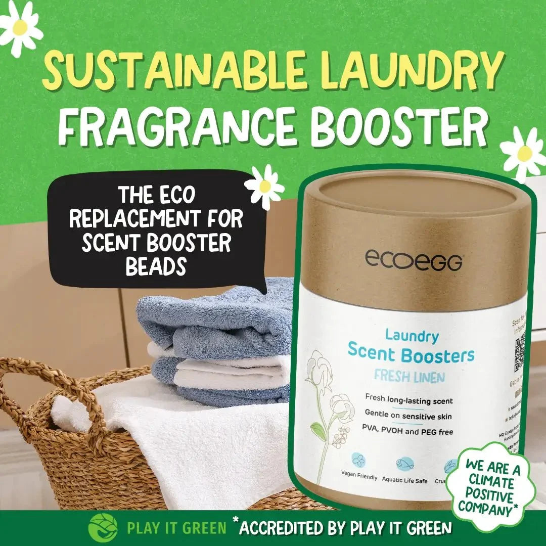 Ecoegg Scent Boosters Fresh Linen 250g Biodegradable Laundry Fragrance