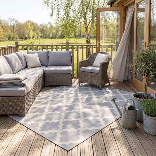Ecology Outdoor Rug Grey | 400g