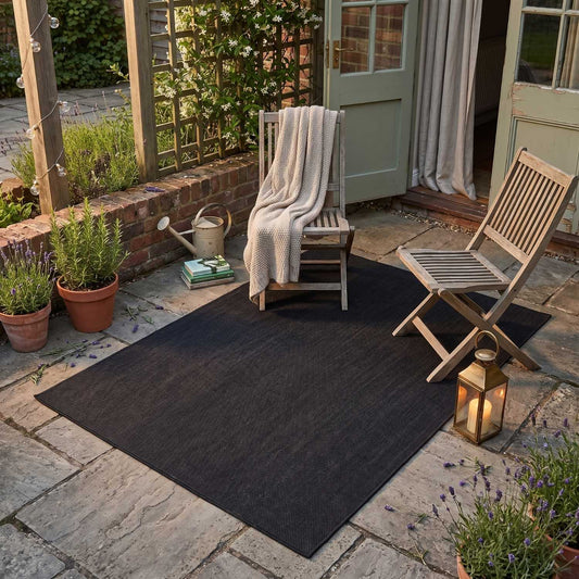 Ecology Outdoor Rug Black | 500B