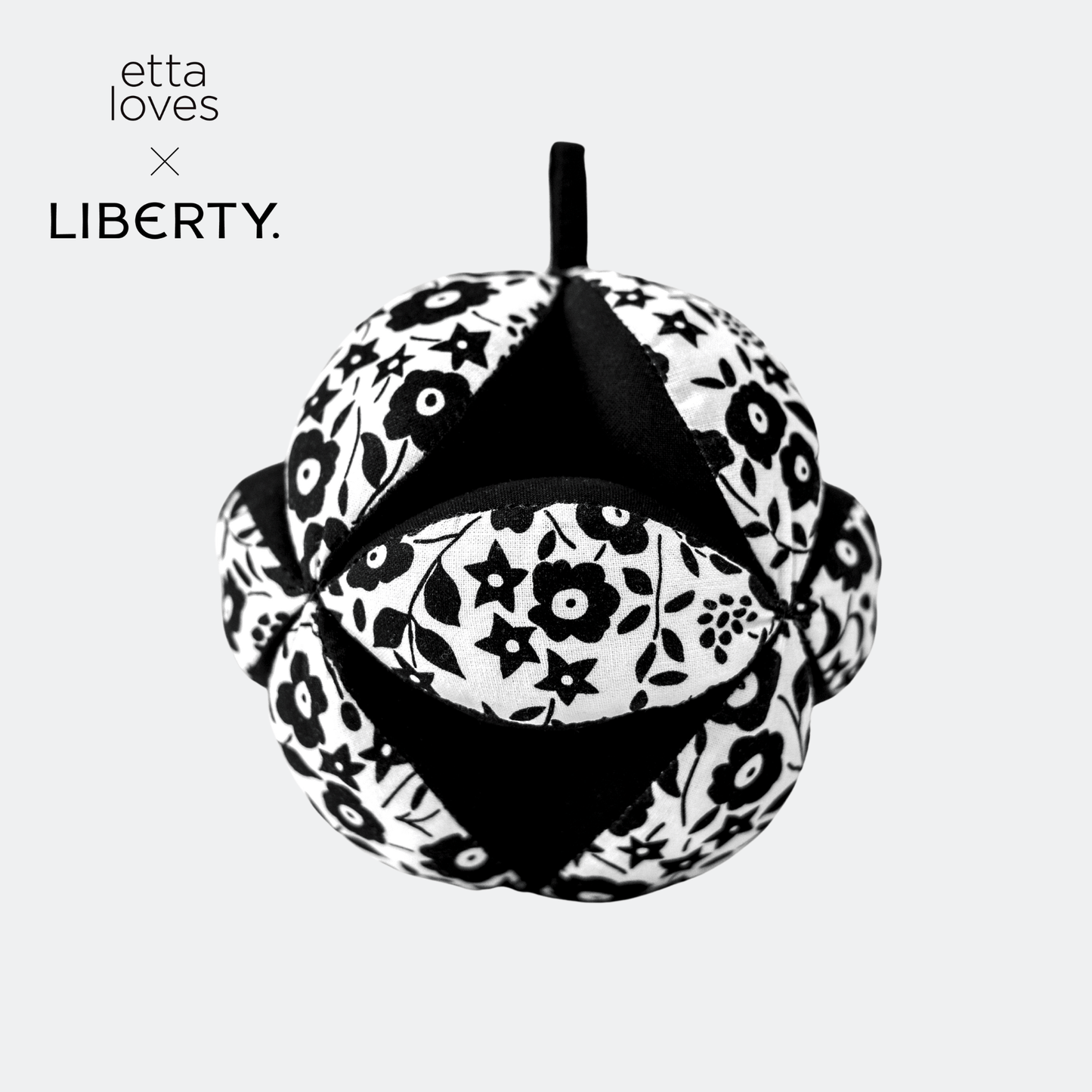 ETTA LOVES x LIBERTY – Sensory Grasp Ball - Suitable from birth