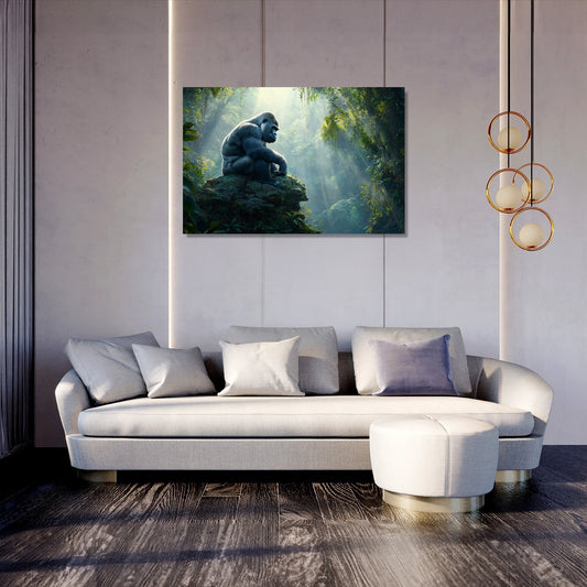 Silverback Reflections Canvas