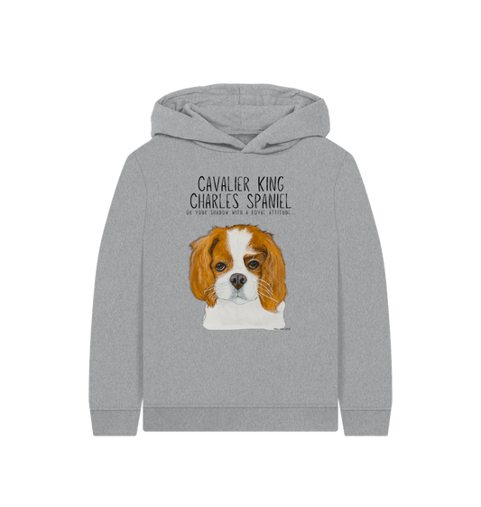 Little Monarchs & Muzzles: Eco Kids Hoodie for Pup-Loving Royalty