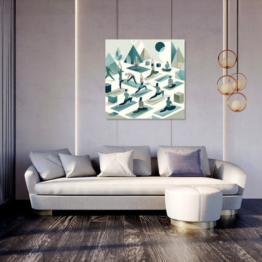 Yoga Serenity Canvas