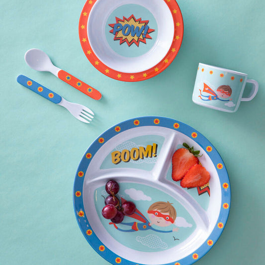 Mimo Kids Super Rupert Dinner Set