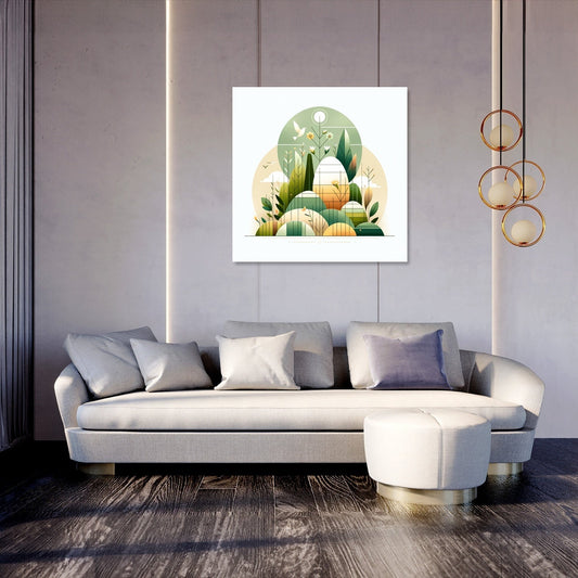 Easter Minimalist Harmony Canvas