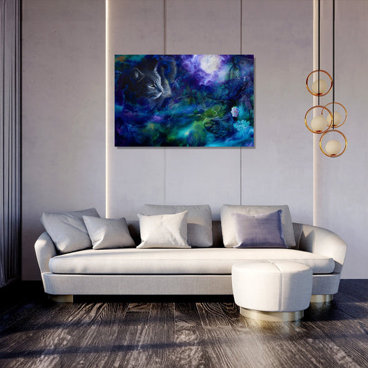 Dreaming Cat Canvas