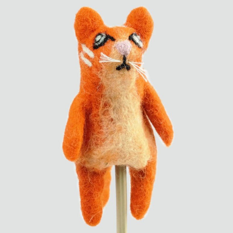 Fairtrade Felt Finger Puppets - Cats and Dogs