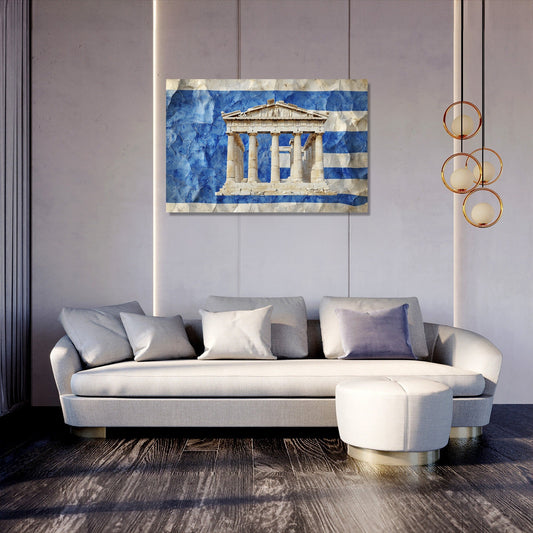 Parthenon Glory Canvas