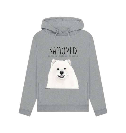 Too Cute to Guard the House – Samoyed Hoodie for Dog Lovers