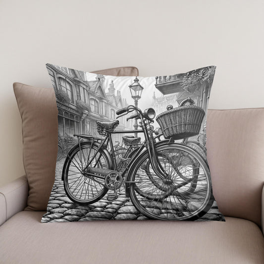Cobblestone Memories Cotton Cushion
