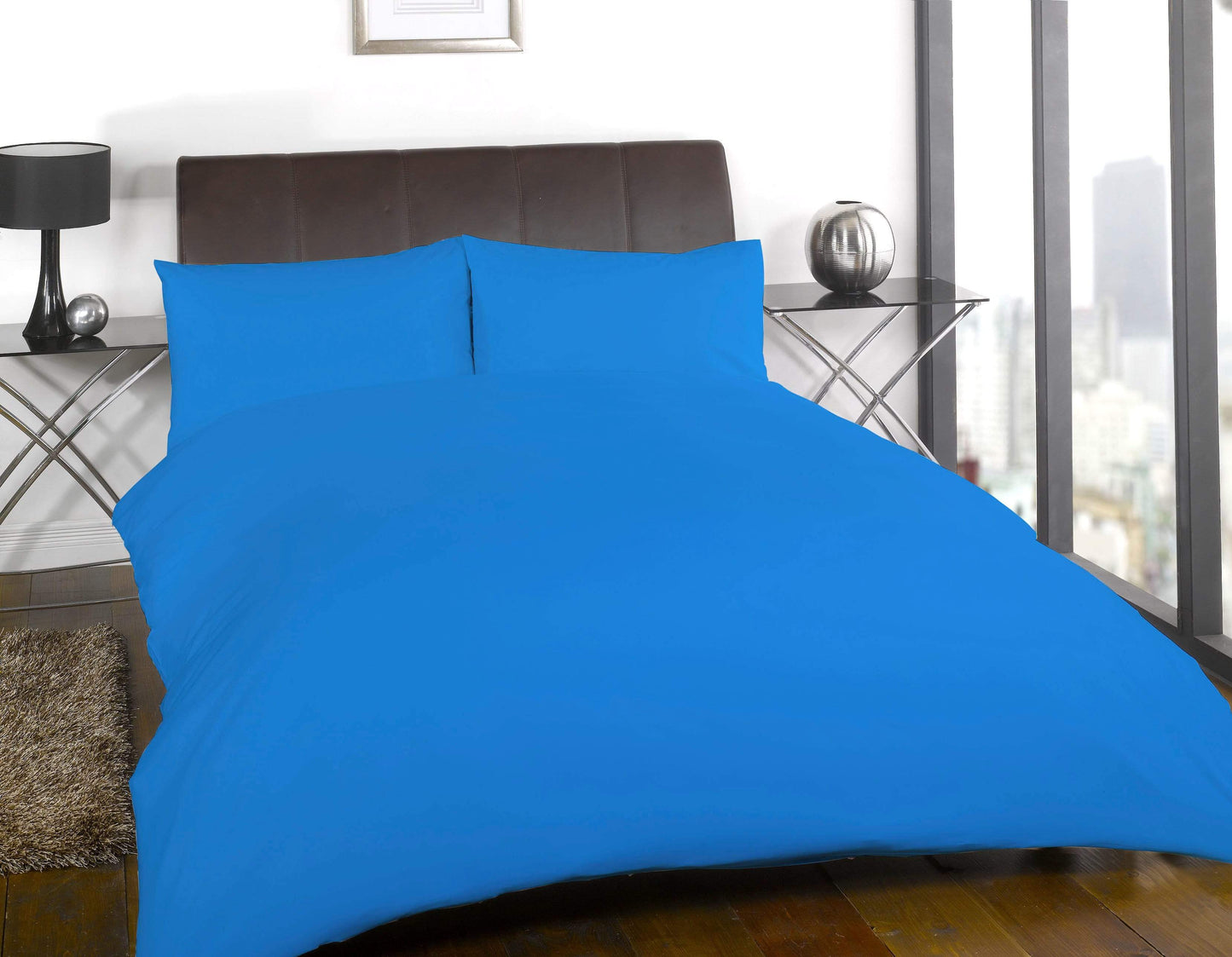 Flannelette Super Soft Brushed Cotton Duvet Set Luxuriously Warm Elegant Design in Single Double King Super King by OLIVIA ROCCO