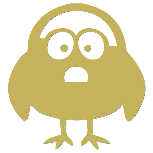 Funny Cartoon Bird Iron On HTV Transfer