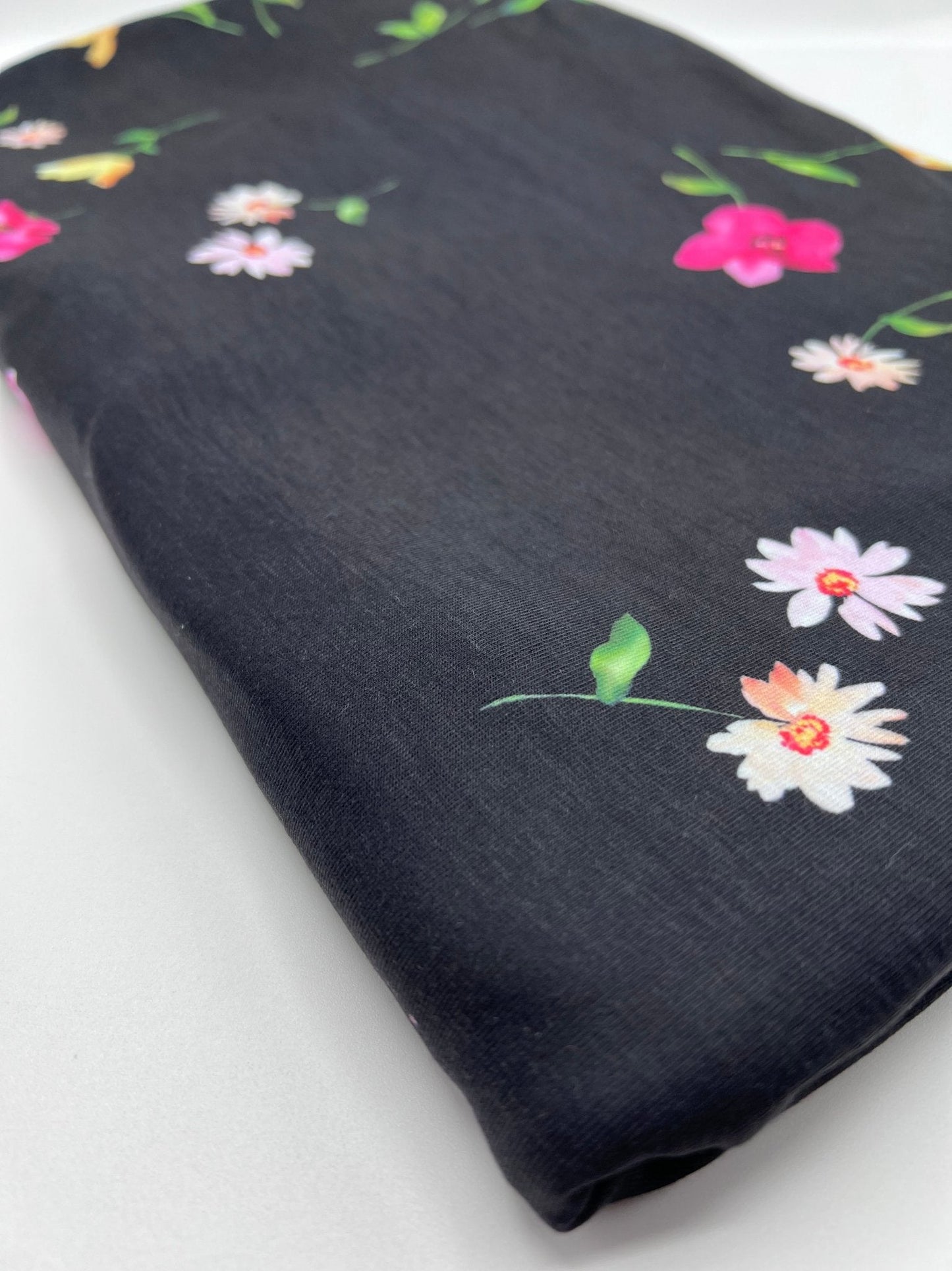 Floral Multi Print Viscose Elastane 4 Way Stretch Fabric