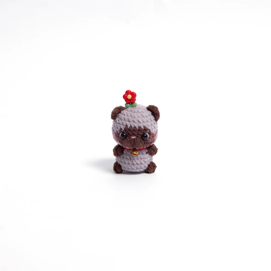 Whimsical Flower Cat