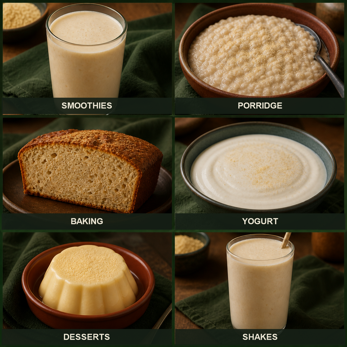 Freeze Dried Banana Powder