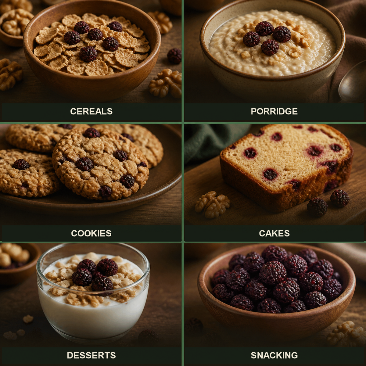 Freeze Dried Blackberries