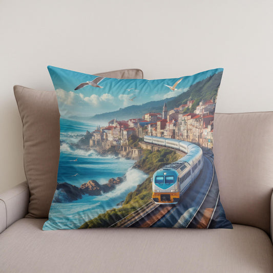 Coastal Journey Cotton Cushion