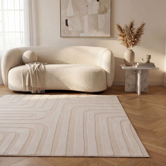 Loft Geometric Cream Rug