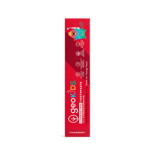 Georganics Kids Fluoride-Free Toothpaste with Hydroxyapatite – Strawberry
