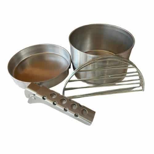 Ghillie Kettle Cook set - Small Aluminium