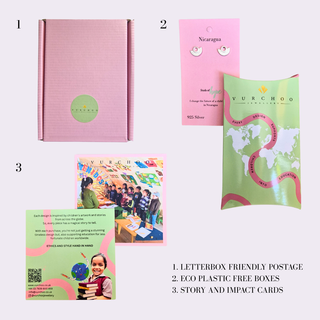 Gold Eclipse Deco Moonstone Studs