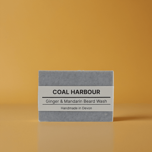 Ginger, Mandarin & Dead Sea Mud 100g Beard Wash Bar