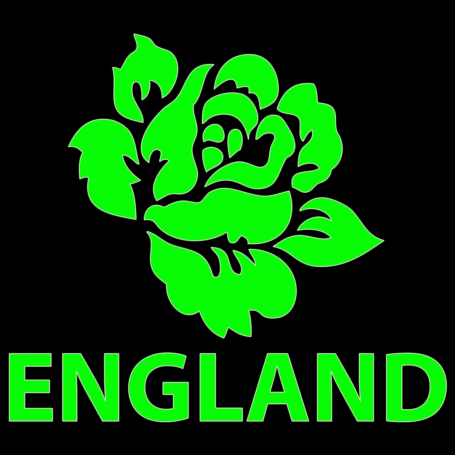 Roase Of England Sticker