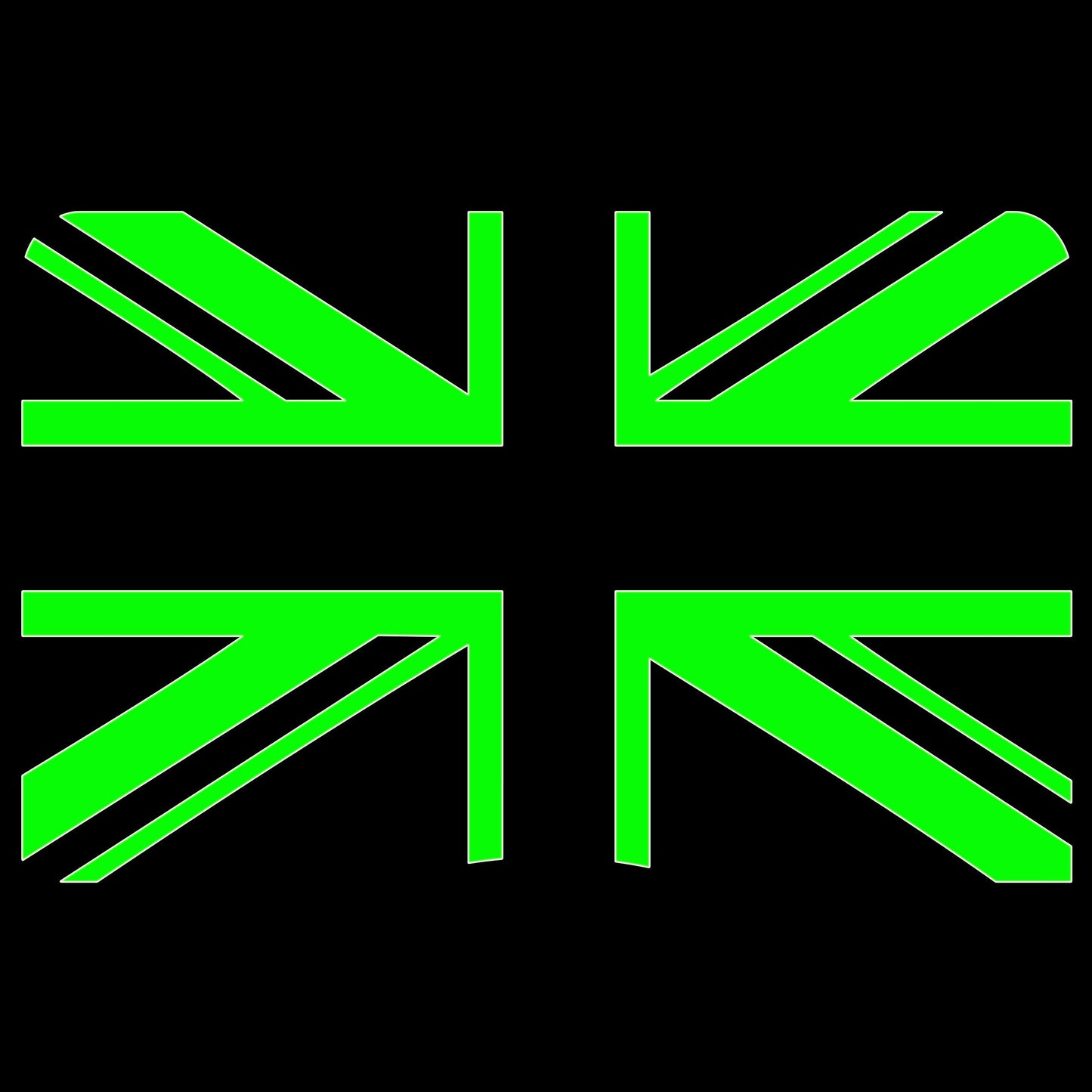 Union Jack Flag Sticker