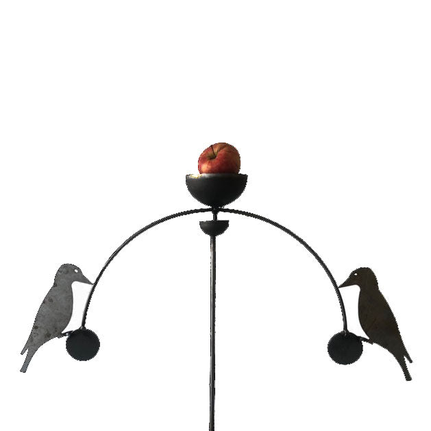 PoppyForge Bird Feeder Wind Rocker Double