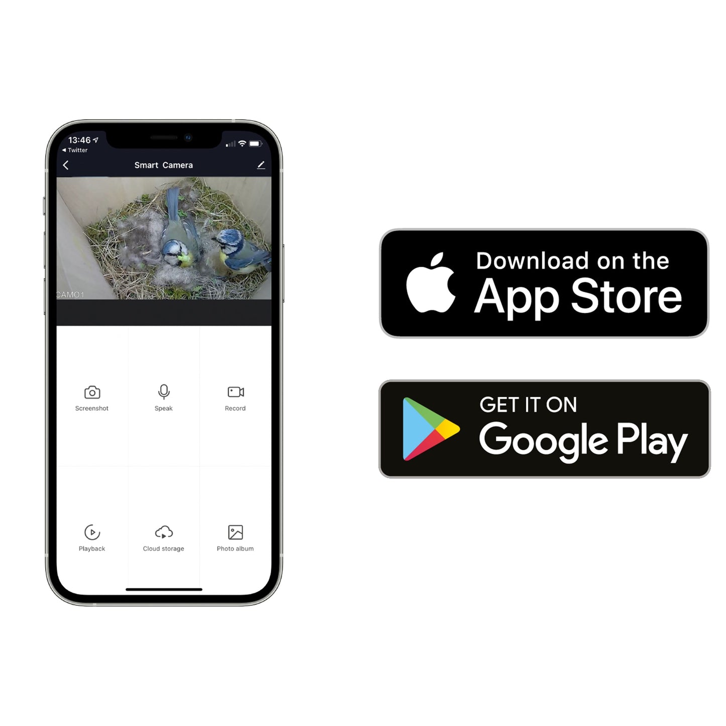 WiFi Side View Bird Box Camera Complete Pack