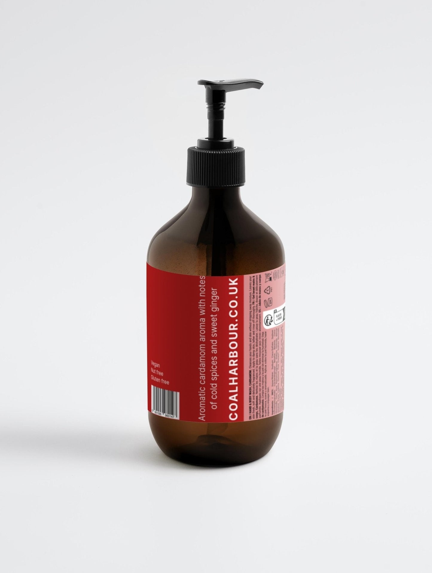 Hand & Body Wash - Ginger & Smoky Cardamom 490ml