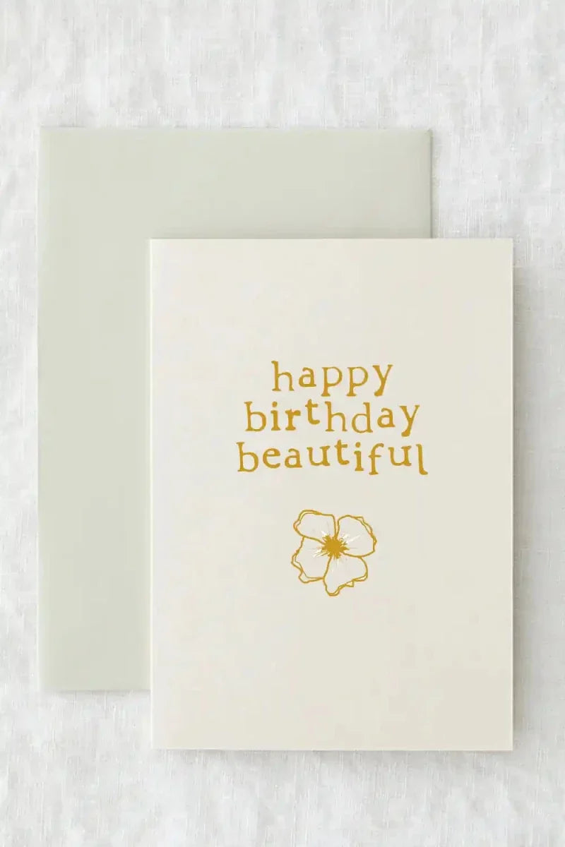 Happy Birthday Beautiful - Gift Card