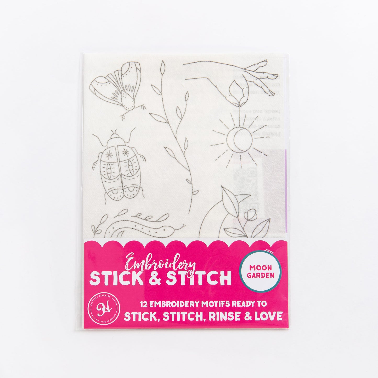 Moon Garden Celestial Stick & Stitch Embroidery Pack