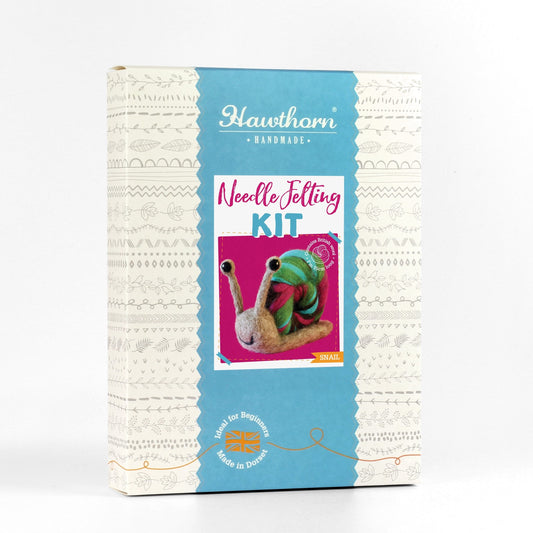 Snail Needle Felting Kit for Beginners