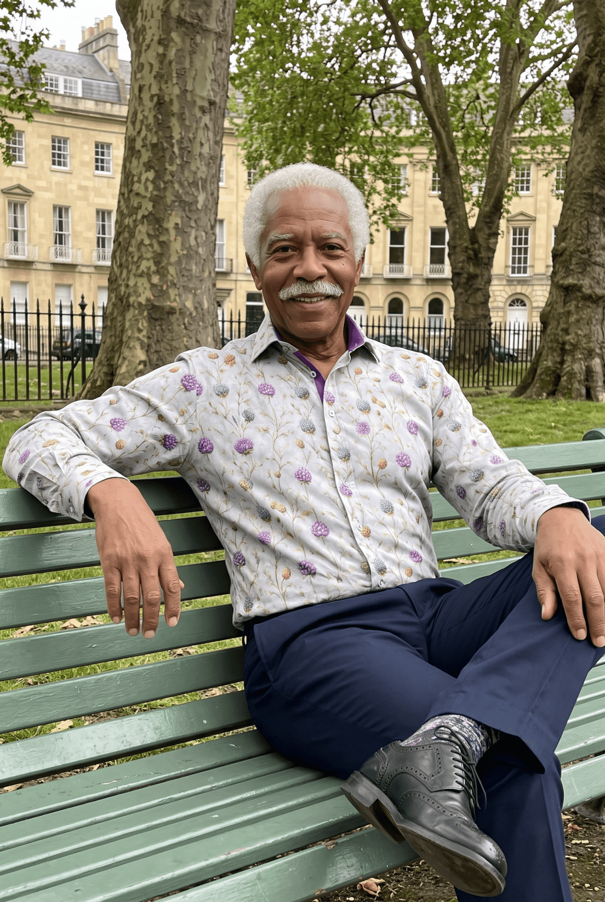 Highland Thistles Print Shirt