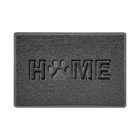 Embossed Home Paw Spaghetti Indoor Doormat