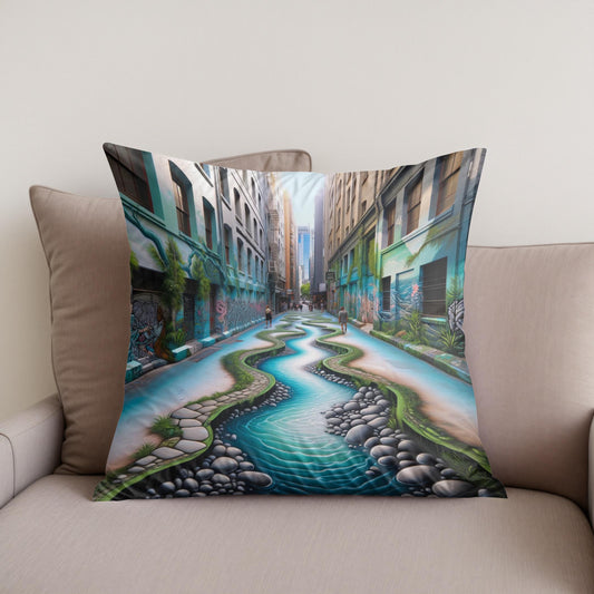 Urban Creek Cotton Cushion